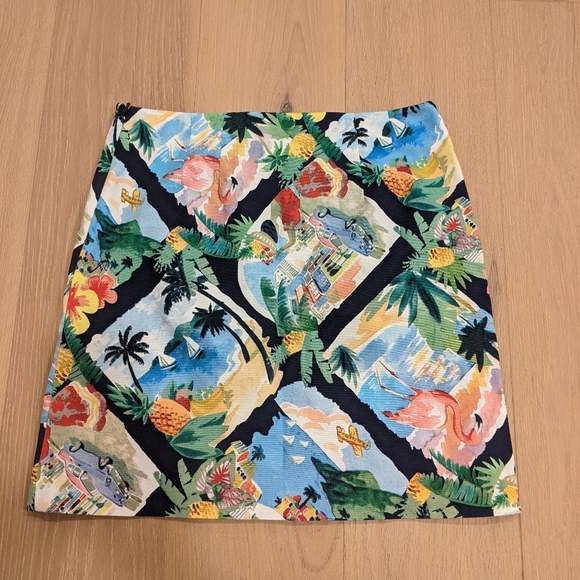 Tropical print skirt - Picture 2 of 7